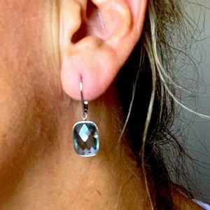 3 pairs of earrings in silver